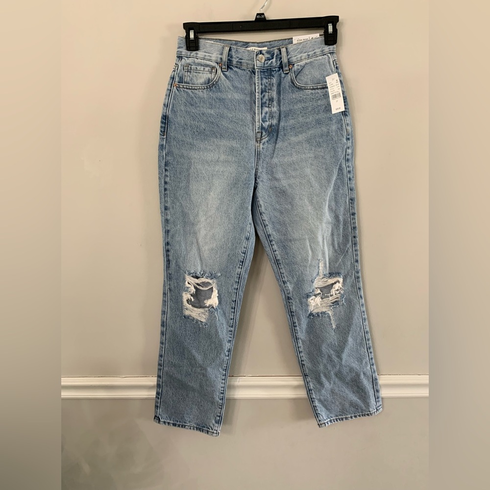 NEW PACSUN HIGH RISE STRAIGHT JEANS SIZE:27